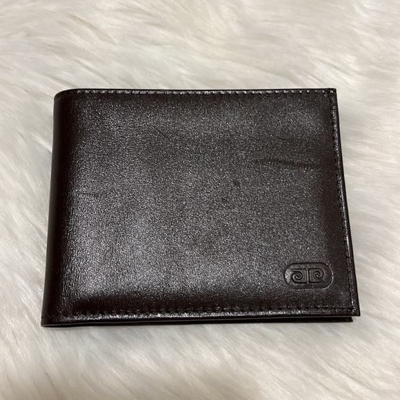 Pierre Cardin brown men's wallet and original box NWT - Picture 2 of 12